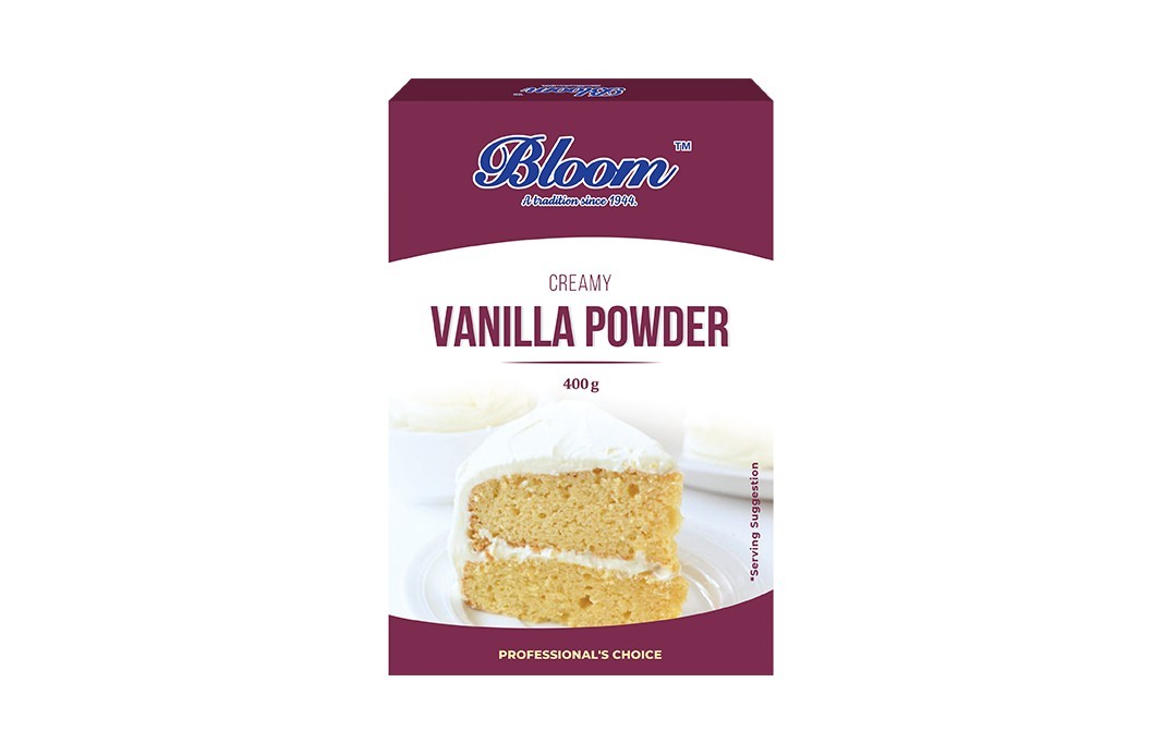 Bloom Creamy Vanilla Powder    Box  400 grams